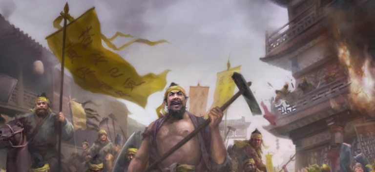concierto Más temprano fuerte La Rebelión de los Turbantes Amarillos durante la dinastía Han