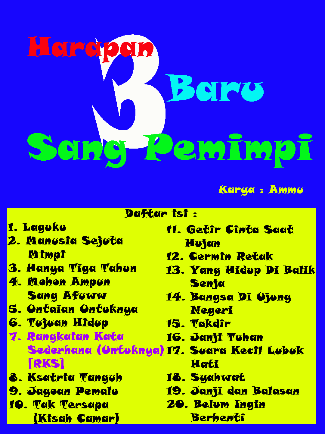 Puisi Getir Cinta Saat Hujan Kosan Karya