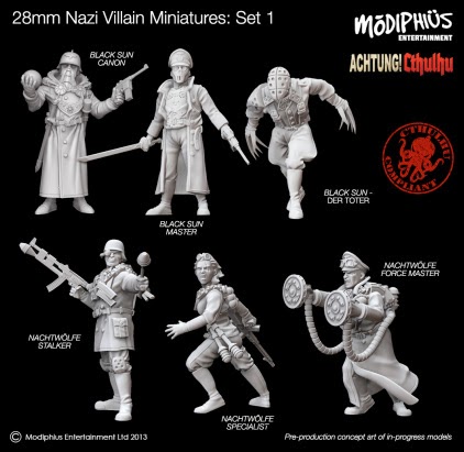 Modiphius Entertainment, Achtung Cthulhu | Miniature Review