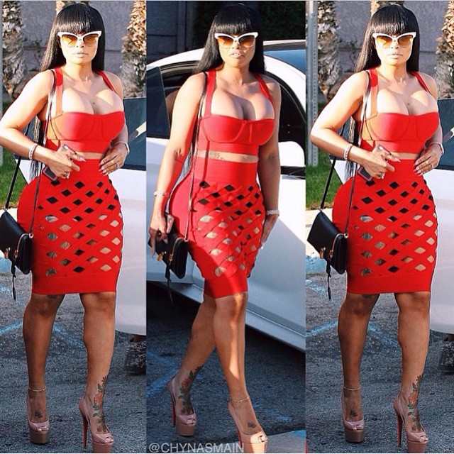Kaycee Blog 24 7 Blac Chyna Shows Off Curvaceous Derriere