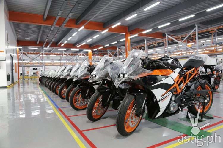 KTM Factory Assembly Travel