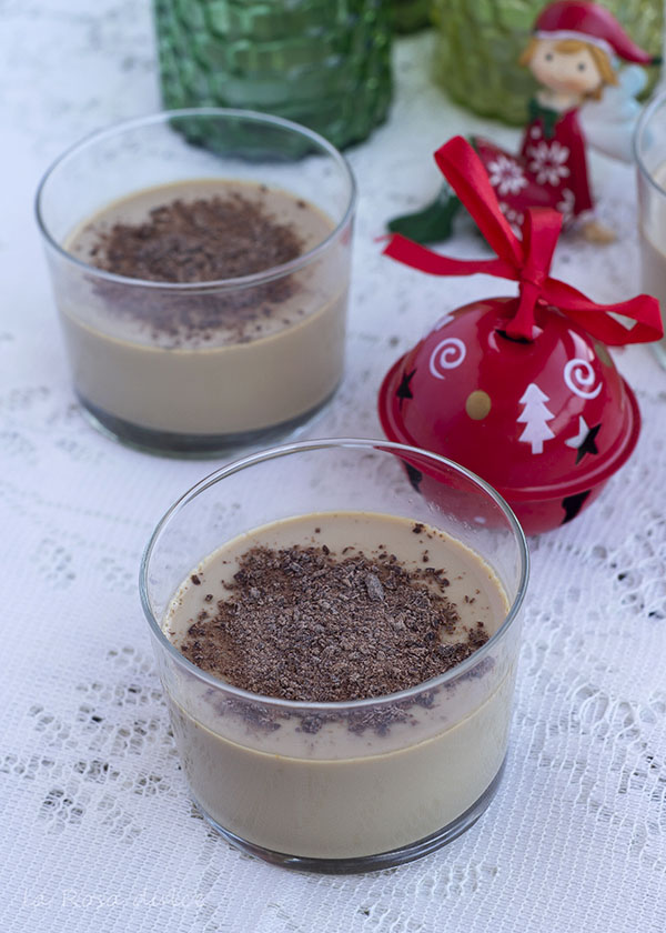 Panna cotta de café #singluten #sinlactosa #navidad