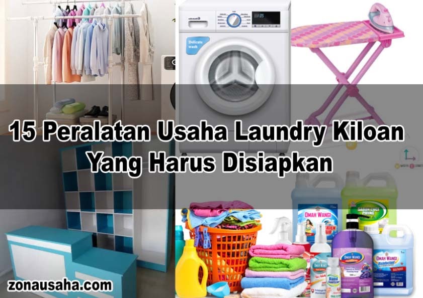 Peralatan Usaha Laundry Kiloan