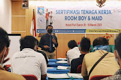 Puluhan Room Boy dan Room Maid Ikuti Kompetensi Sertifikasi