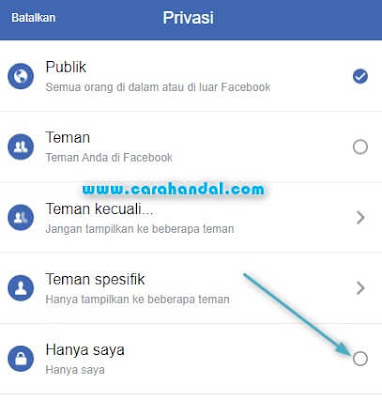 Cara Agar Foto Profil Facebook Tidak Bisa di Like [HP]