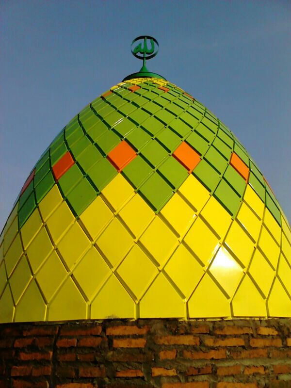 Kubah Masjid bahan Panel enamel Masjid di Kendal