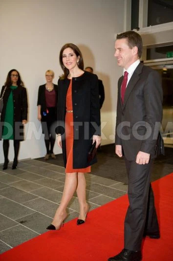 Crown Princess Mary attended the welcome reception for the international conference on global inequality at the UN city in Copenhagen