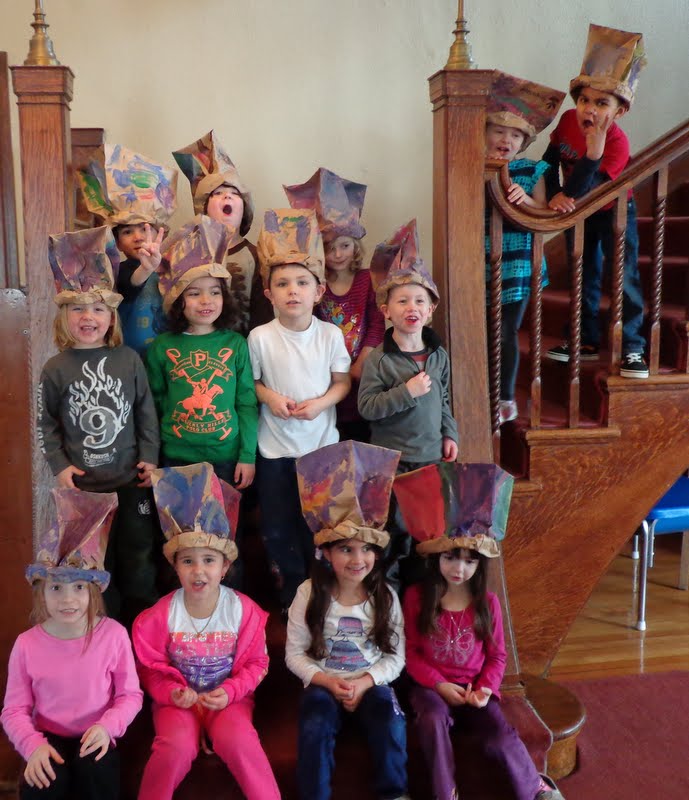 Antioch School News: Kindergarten's Many Hats