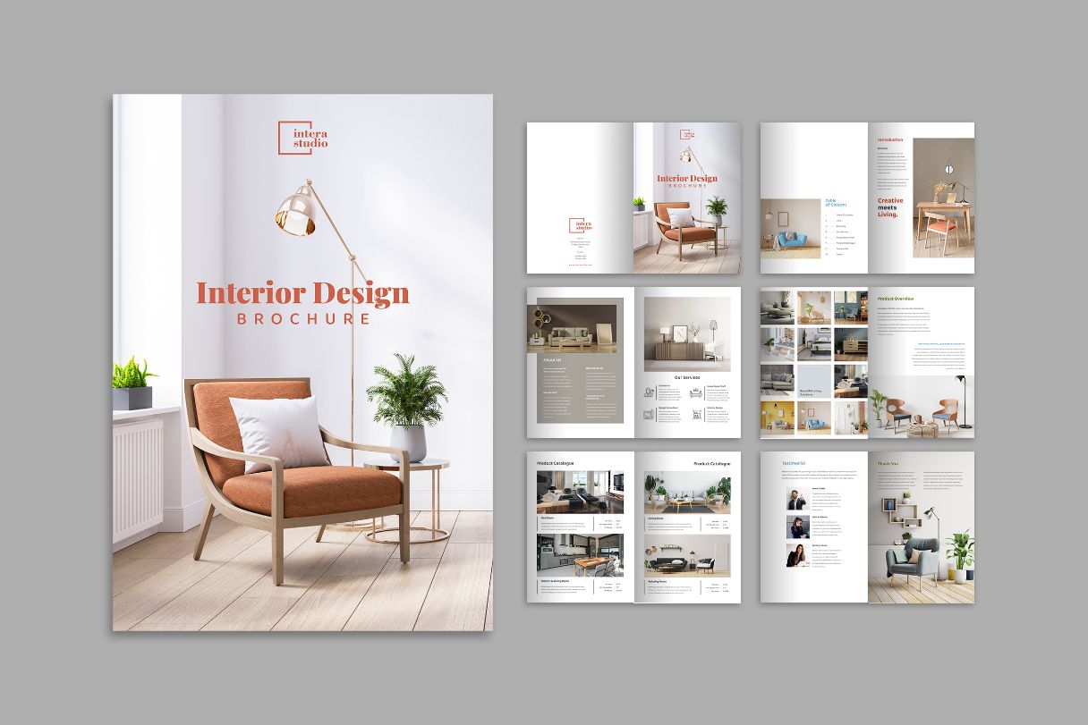 Interior Brochure Designs
