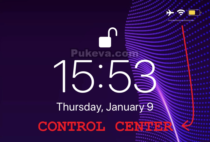 Cara Menonaktifkan Control Center di Lock Screen iPhone PUKEVA