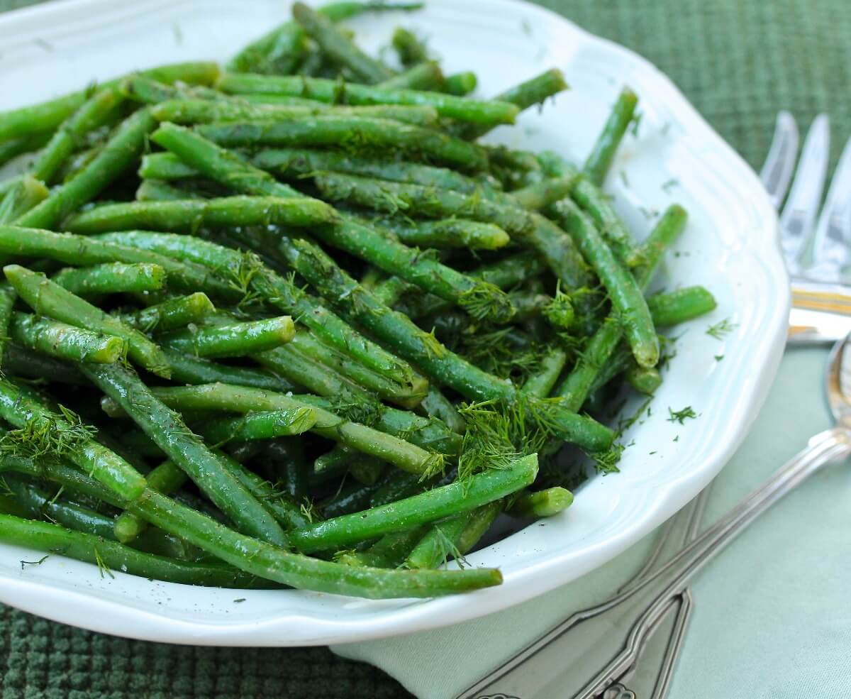 Haricot Vert Salad French Green Bean Salad with Dijon Vinaigrette Karen's Kitchen Stories