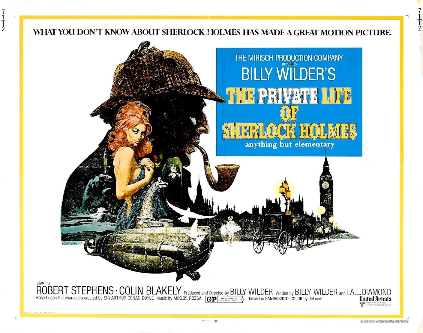 La vie privée de Sherlock Holmes (1969) Billy Wilder - The private life of Sherlock Holmes
