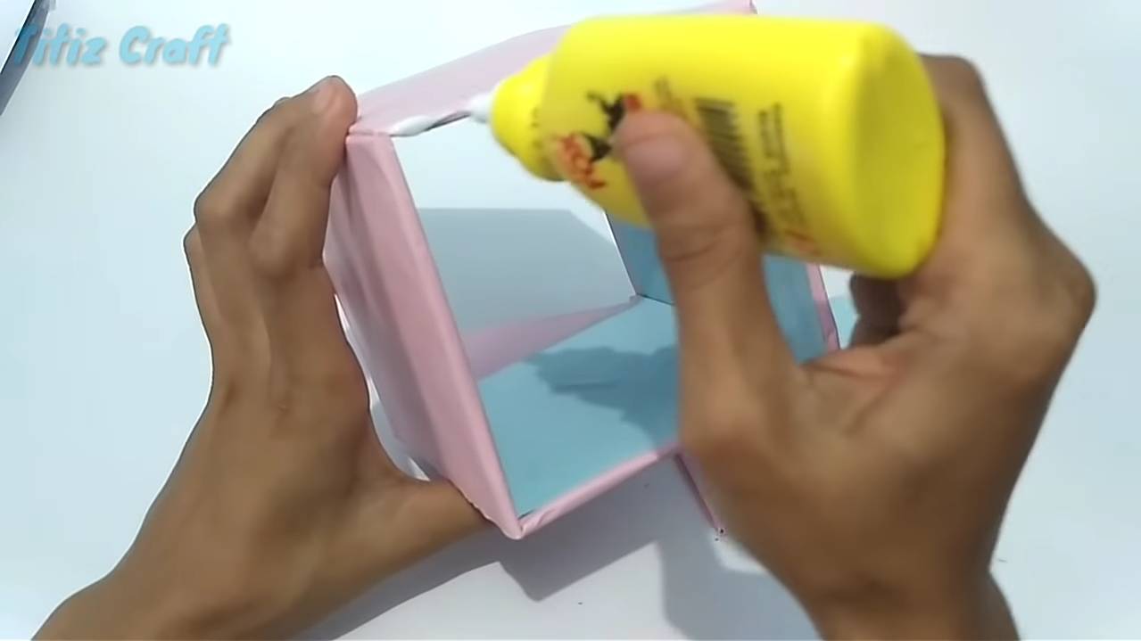 Cara Membuat Tempat Sampah Mini Dari Kardus Bekas Cara