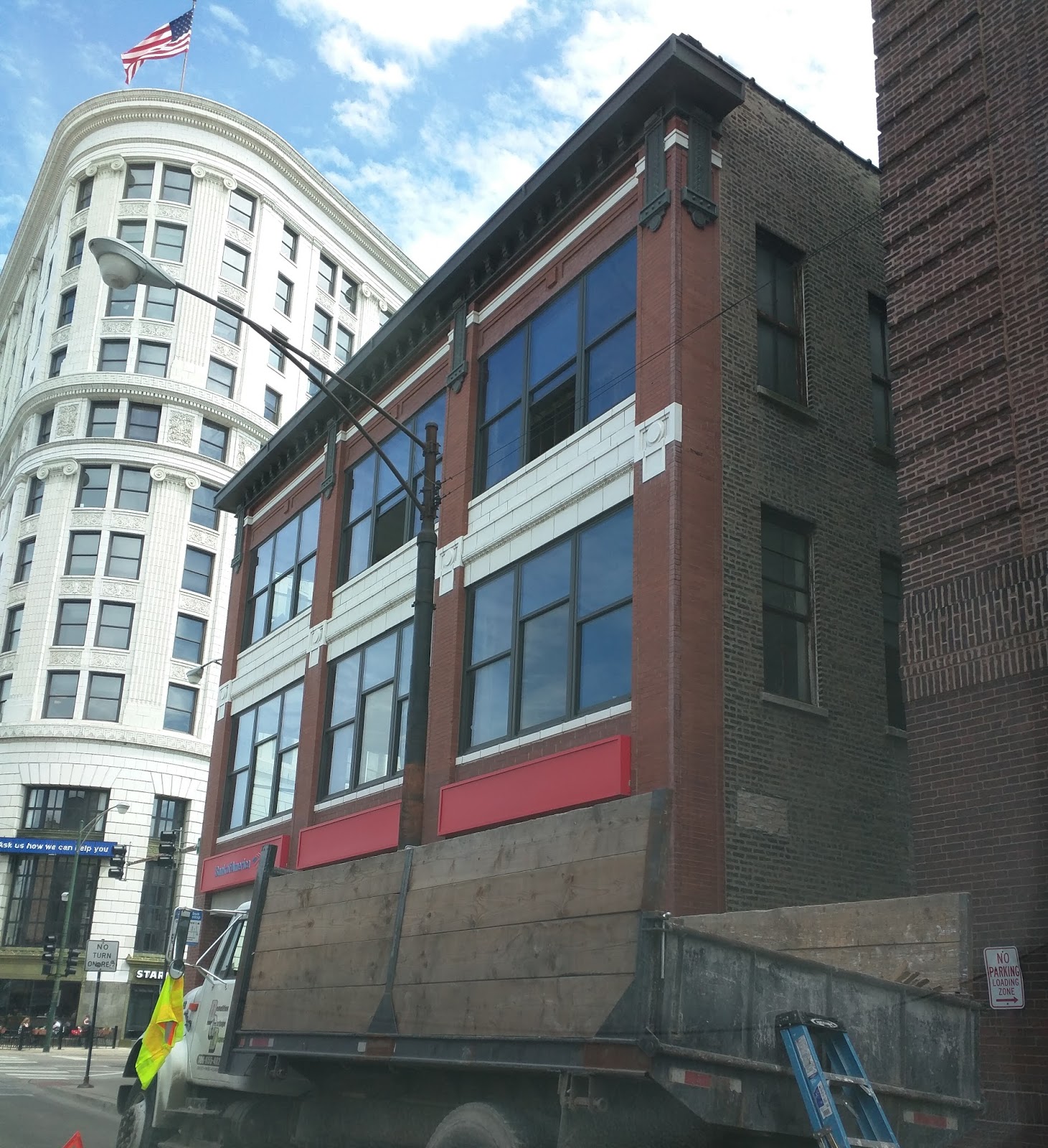 Uptown Update Demo Work Begins On Riviera Lofts At Broadway & Lawrence