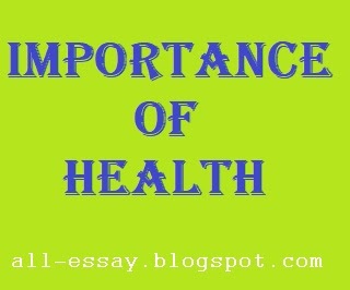 importance of health essay 200 words