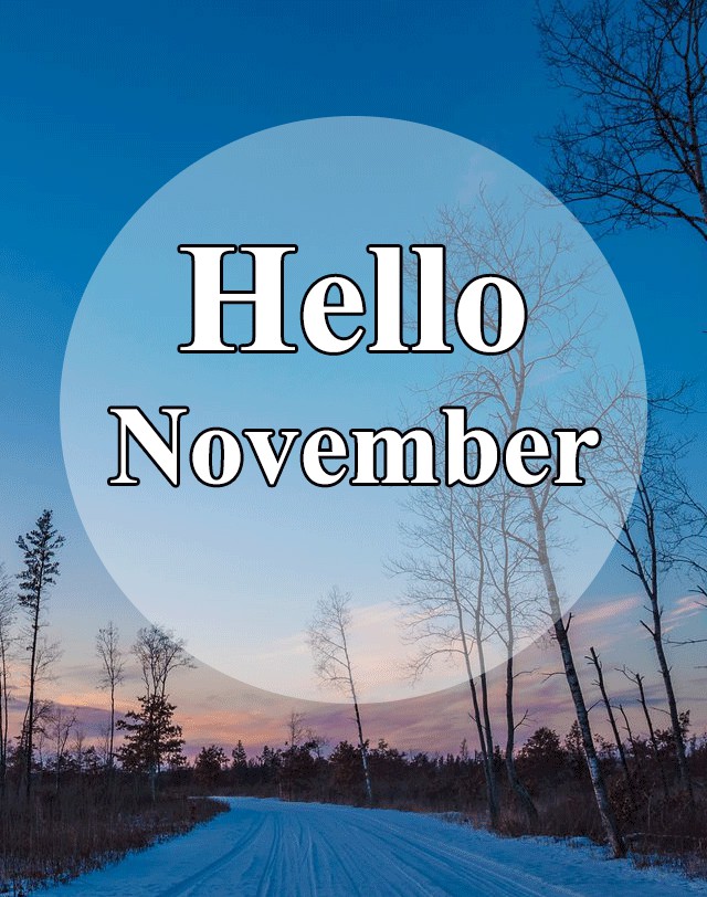 Trọn Bộ Hình Ảnh Chào Tháng 11 Đẹp Nhất, Hello November 2020