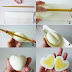 Paso a paso: cómo hacer huevos corazón /How to make heart shaped eggs