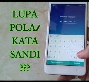 Cara membuka pola sandi hp oppo