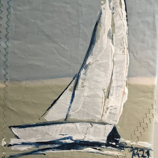 Maritime Malerei Segelboote Mönkemöller