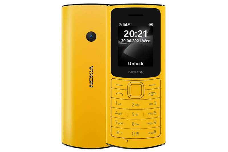 Điện thoại Nokia 110 4G Vàng – Hàng chính hãng