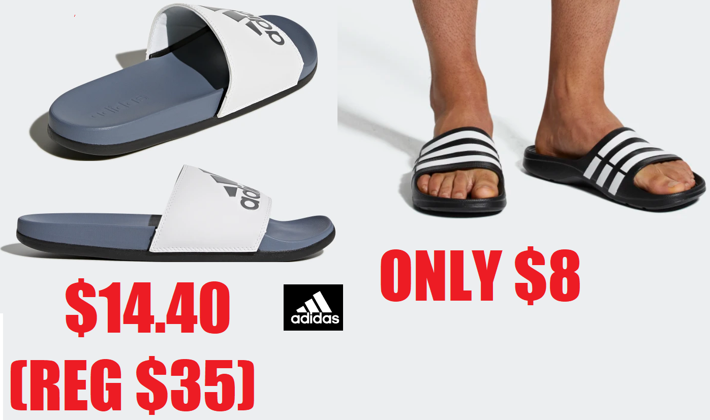 mens adidas duramo sliders