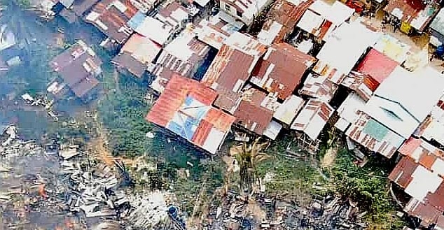 115 keluarga hilang tempat tinggal bila 23 rumah musnah terbakar di Penempatan Telipok 