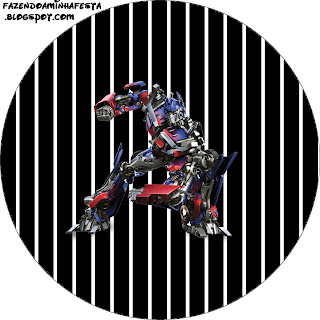 Adesivo de Porta Filme Transformers Optimus Prime