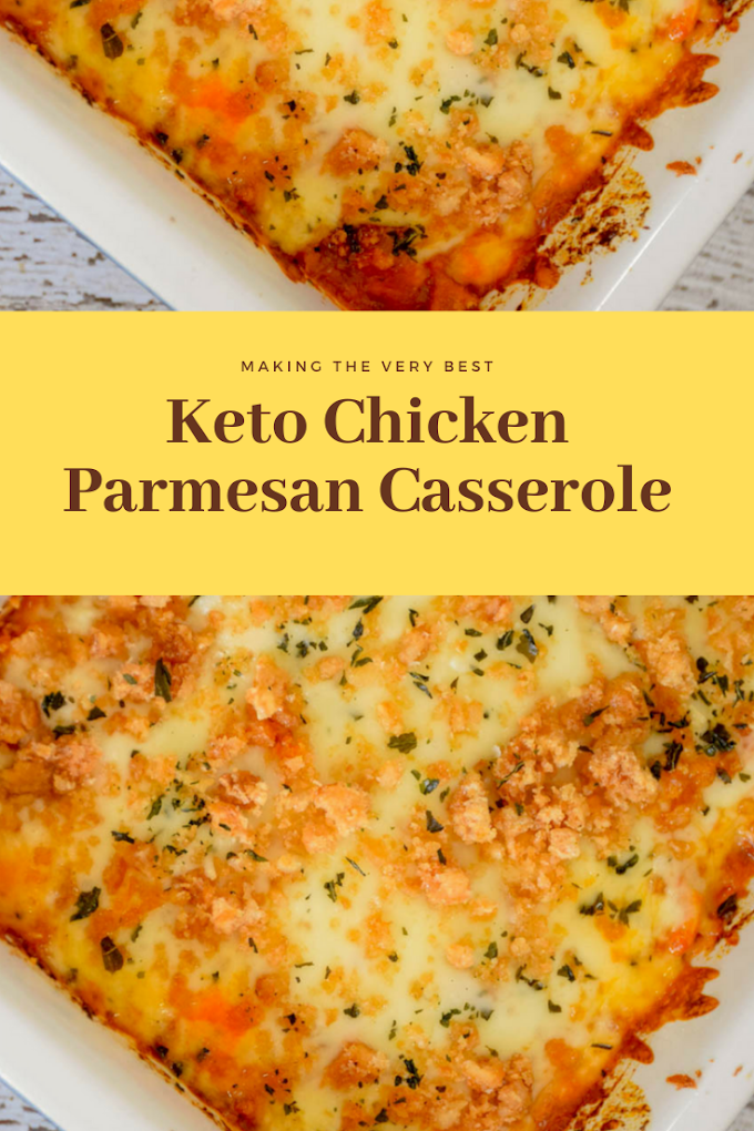 Keto Chicken Parmesan Casserole