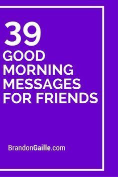 inspirational good morning messages