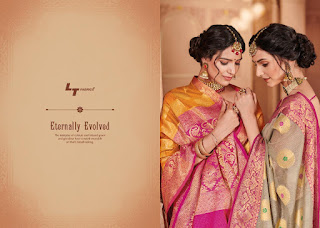 LT Fabric Ekanshi Weaving Saree catalog wholesale