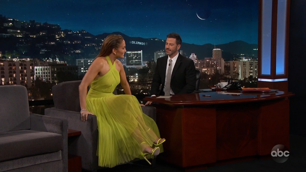 TVDeSab: Jennifer Lopez - Jimmy Kimmel Live! 02/13/2019