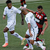 Titular no jogo, Thiago Maia manda recado à torcida após vitória do Flamengo sobre o Santos