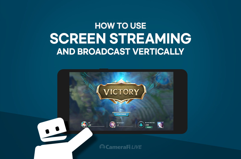 How to Use Screen Streaming and to Broadcast Vertically (EN/ID)