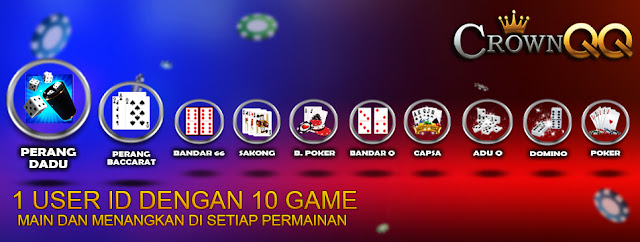 CrownQQ Agen DominoQQ BandarQ dan Domino99 Online Terbesar