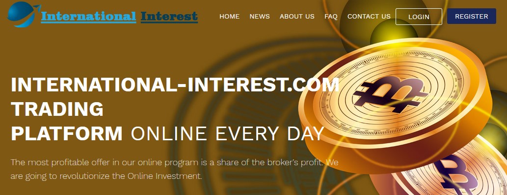 Interest com. International interest.