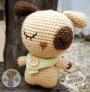 PATRON GRATIS PERRO AMIGURUMI 41445