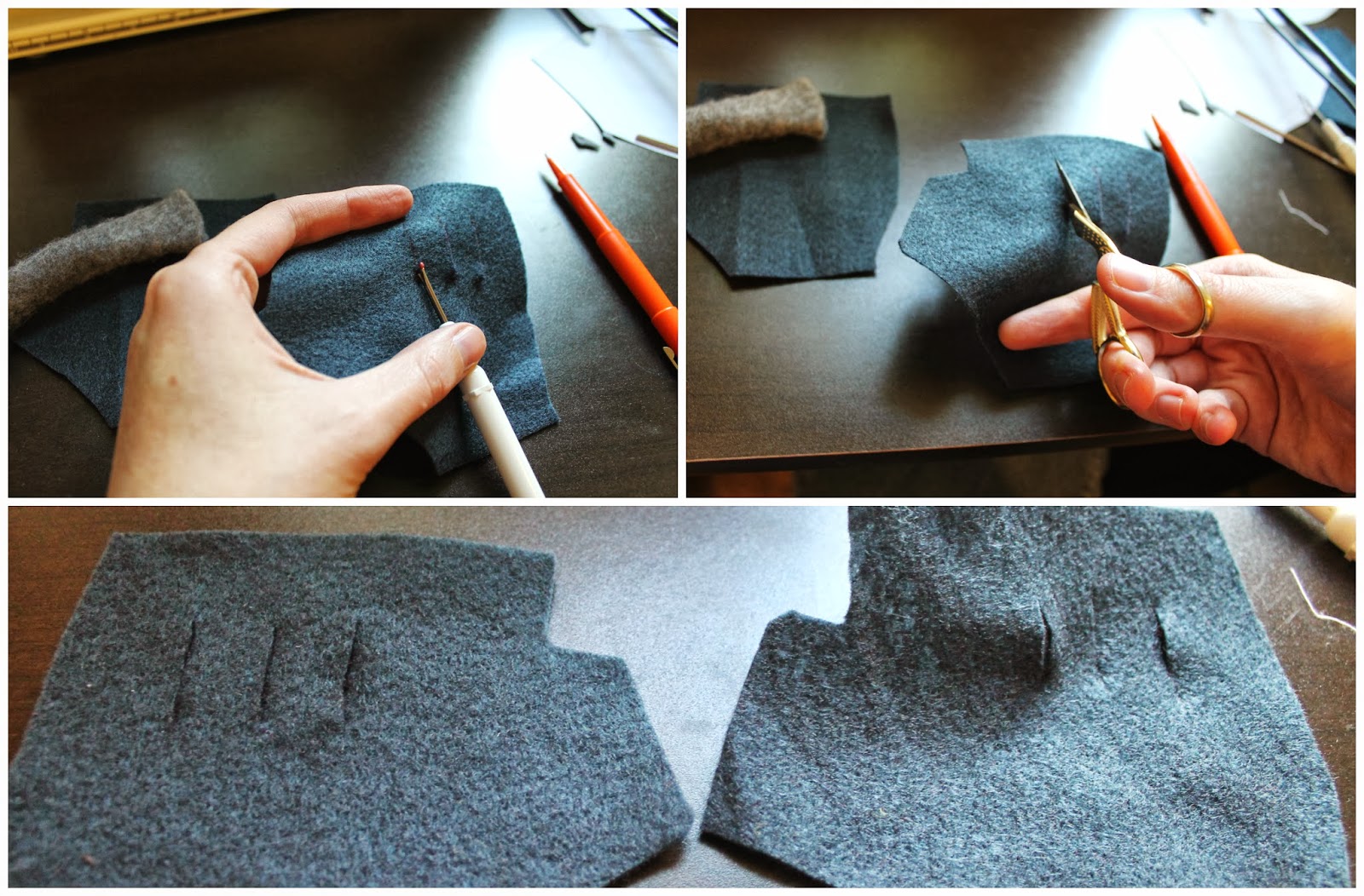 Easy Sewn Wolverine Claws + Pattern