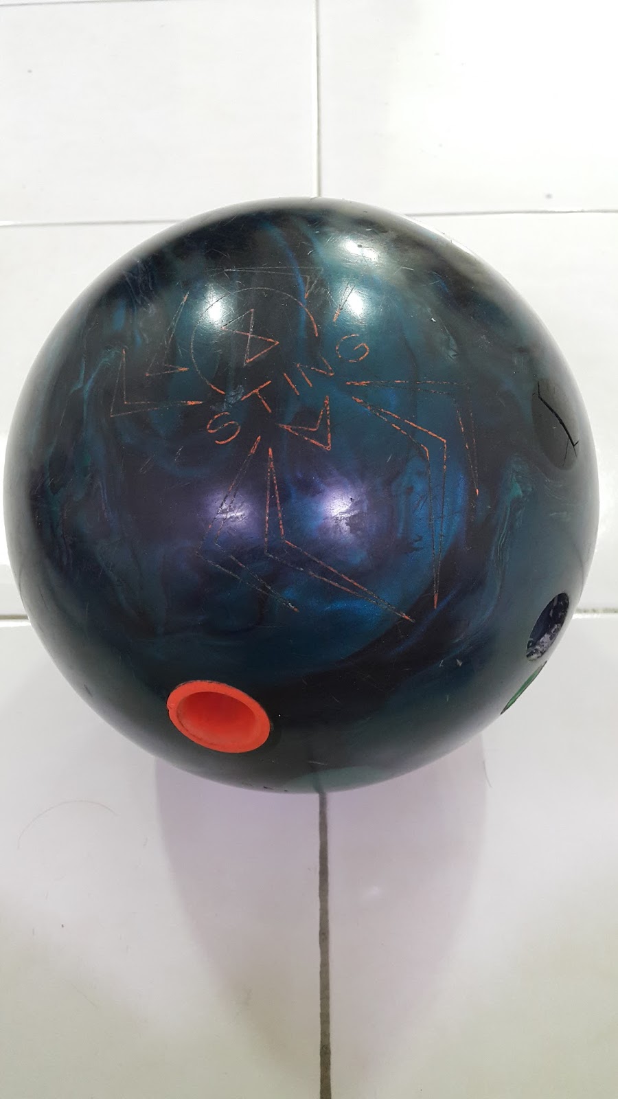 KEDAI BOWLING ONLINE Reactive bowling ball hammer sting 11 lb