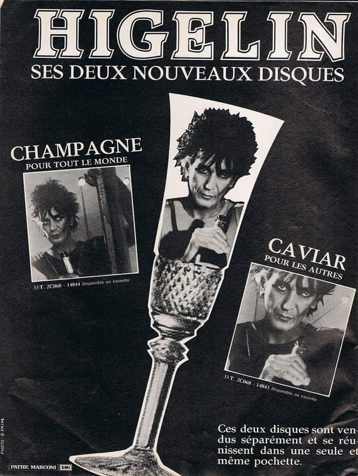 Jacques Higelin Champagne Pour Tout Le Monde LE MAGICIEN OX: Dites 33 : Jacques Higelin "Champagne pour tout le