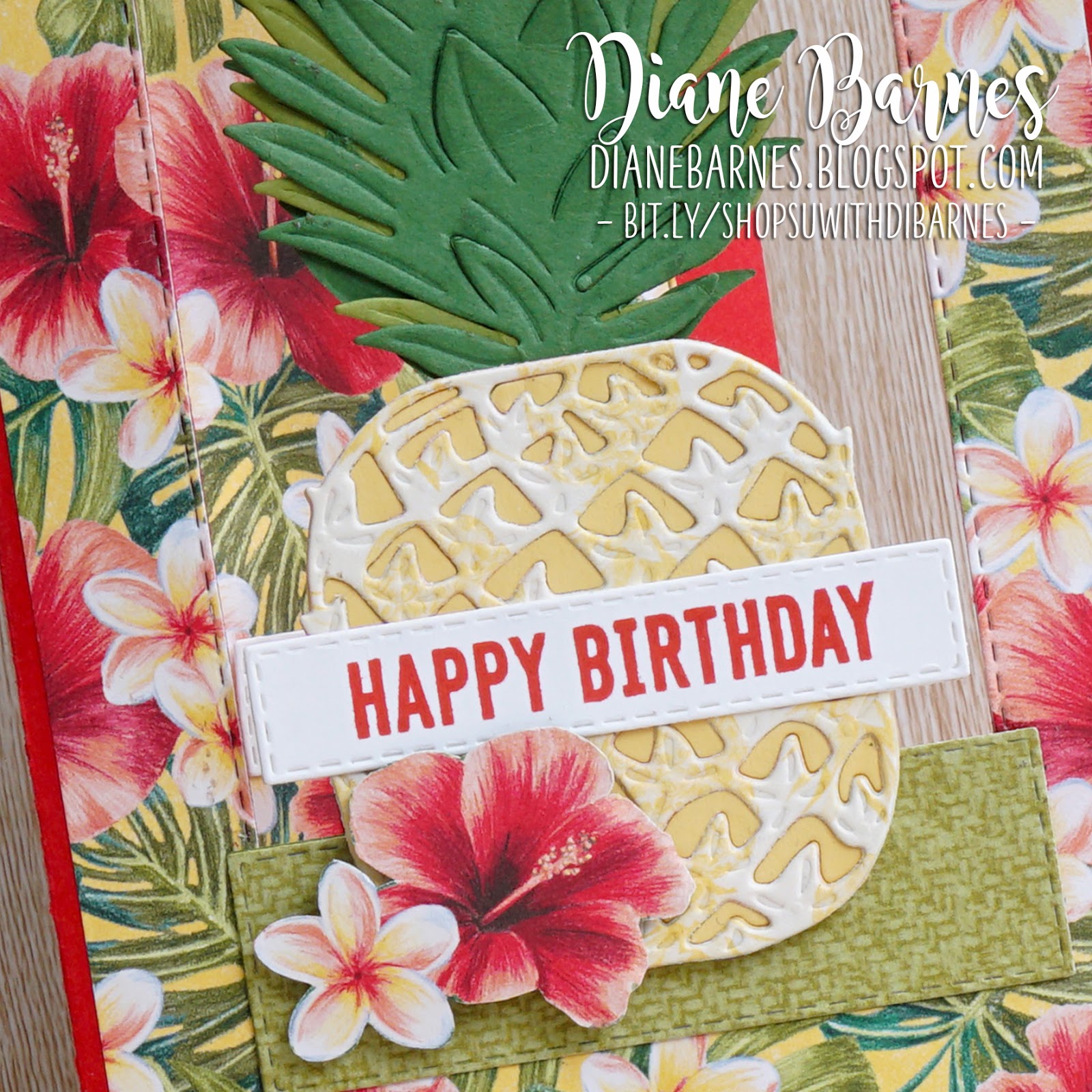 Colour Me Happy Pineapple Pop Up Window Birthday Card colour-me-happy-pineapple-pop-up-window-birthday-card