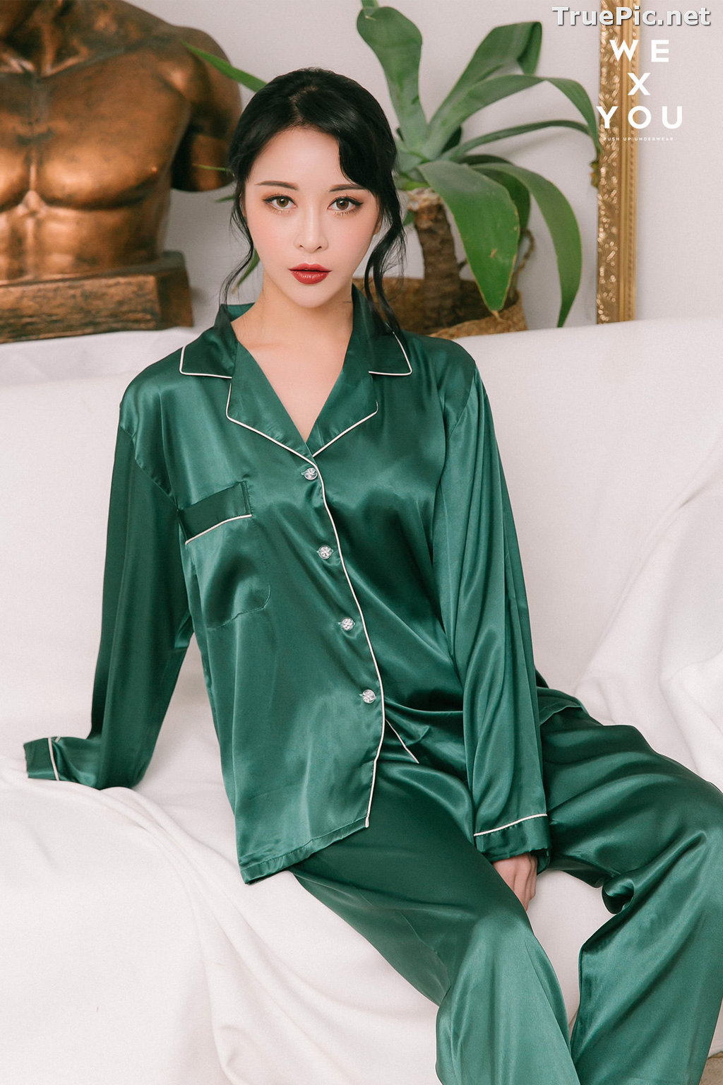 Image Ryu Hyeonju - Korean Fashion Model - Pijama and Lingerie Set - TruePic.net - Picture-10