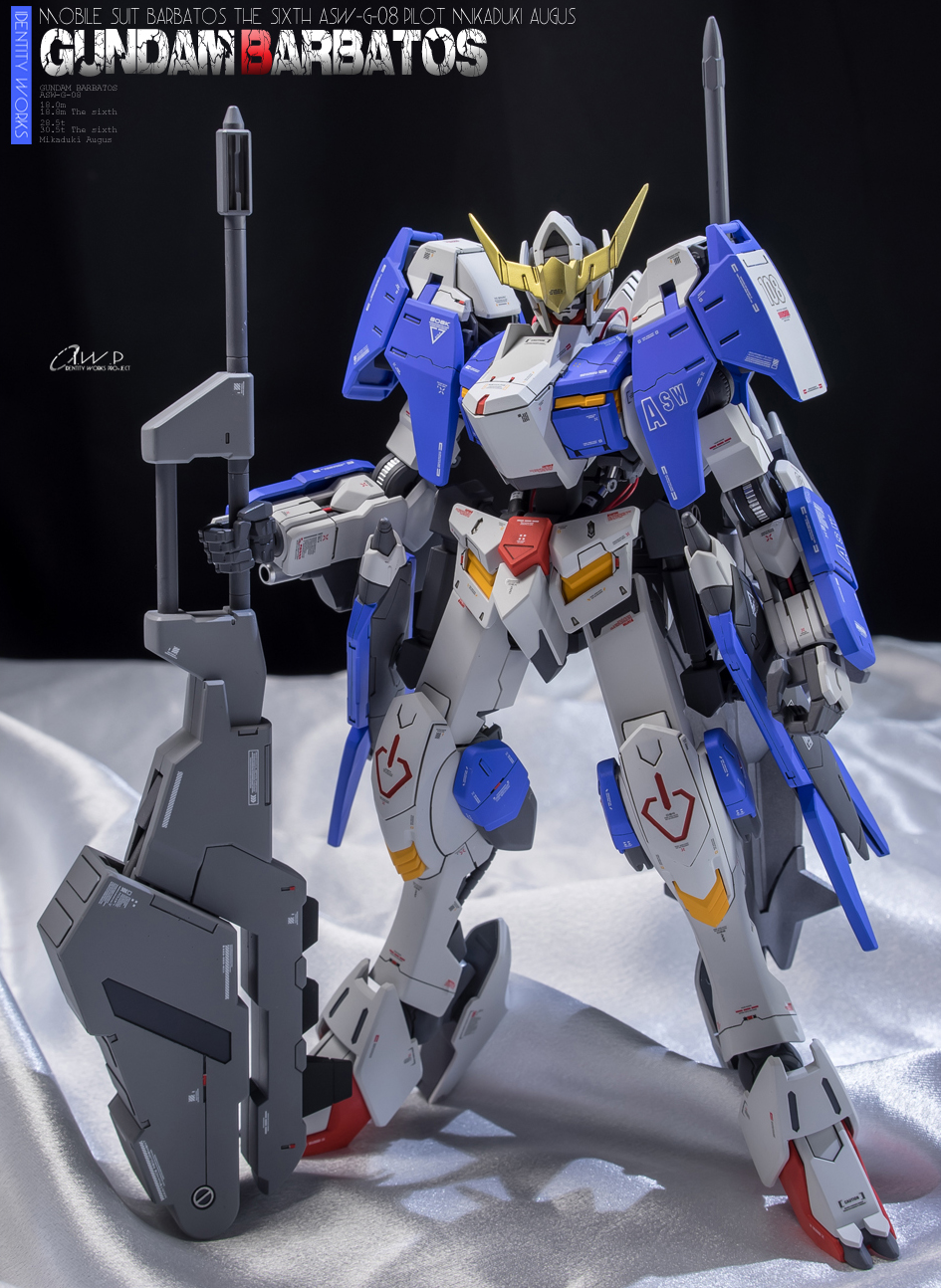 Custom Build: 1/100 Gundam Barbatos Form 6 [detailed]
