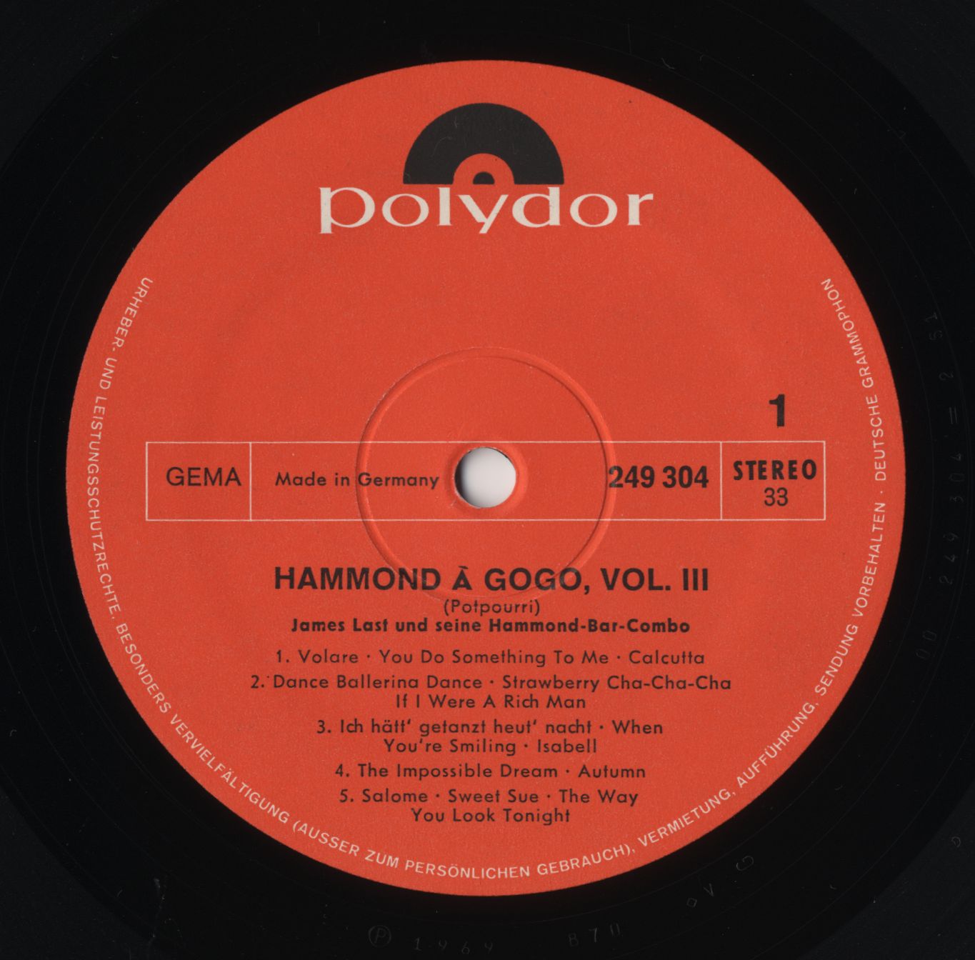 2). James last hammond a gogo (vol. James last 1969 instrumentals a gogo. James last go go 3. James last альбом little man.