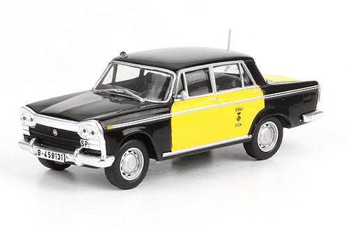 Seat 1500 1970 BARCELONA 1:43 taxis del mundo