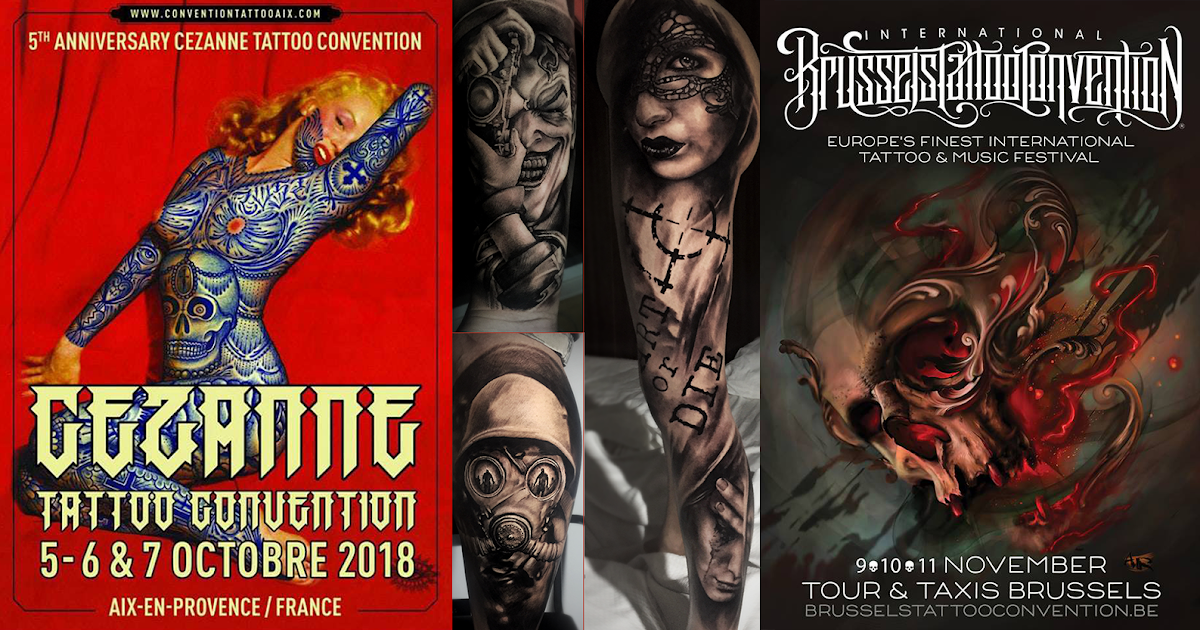 France and Belgium Tattoo Conventions ExInk Tattoo Studio