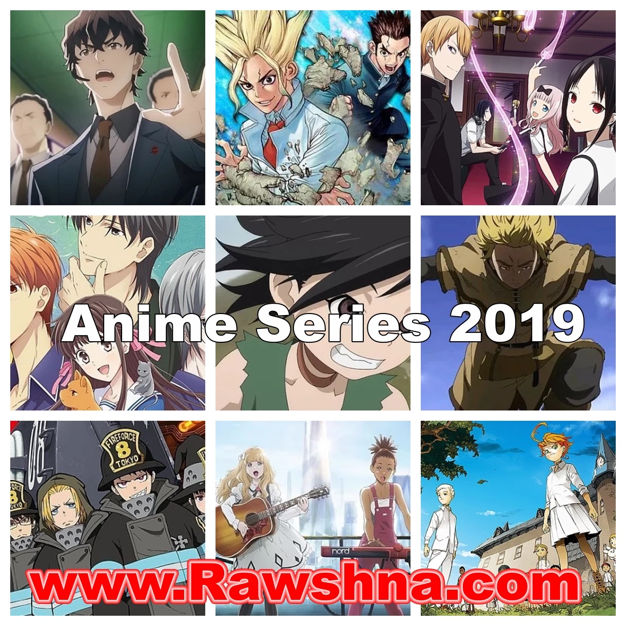 أفضل مسلسلات أنمي 2019 على الاطلاق