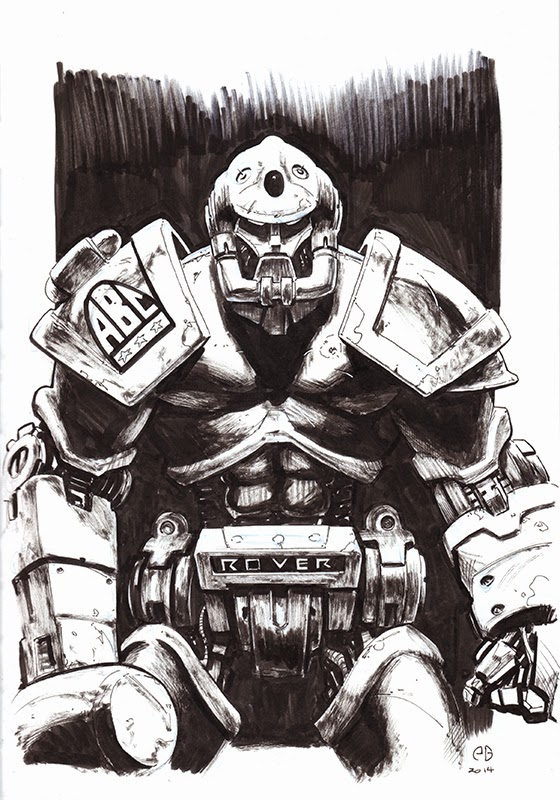 THE CURSED EARTH PATRICK GODDARD HAMMERSTEIN ABC WARRIOR