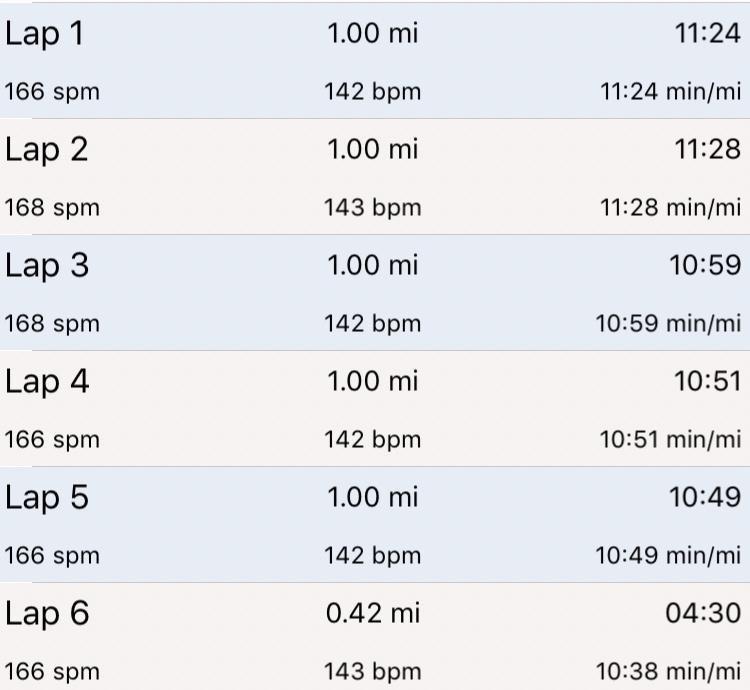 Runs for Cookies Heart rate spikes