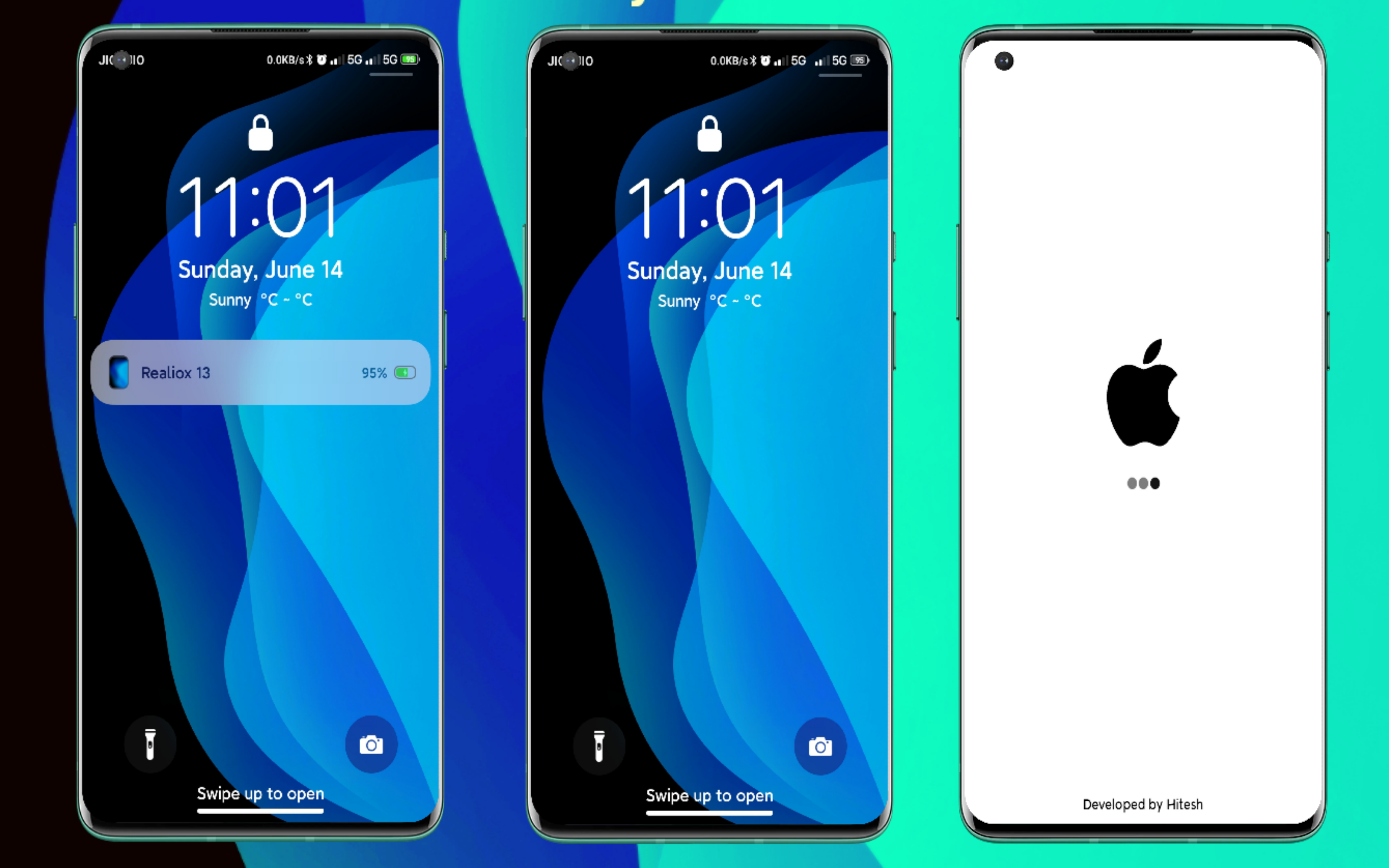 Best iOS Theme for MIUI 12 And MIUI 11 With Apple Boot Animation