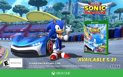 Team Sonic Racing Game Cover Xbox One 1